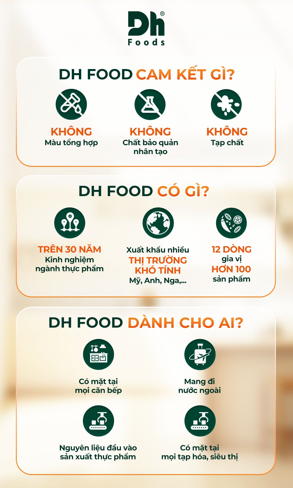 Hộp Gia Vị Tự Nhiên Dh Foods - Set 5 loại nguyên liệu chế biến thực ...