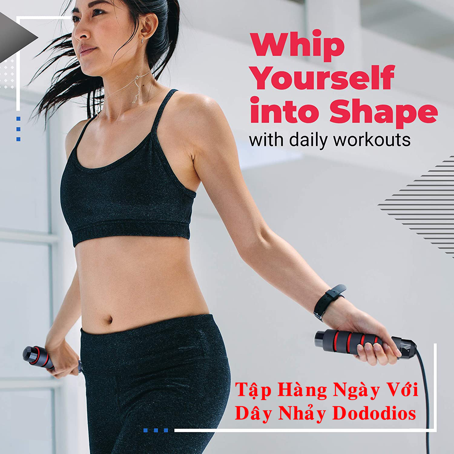 Mô tả COMBO Kìm Bóp Tay Đếm Số 5 – 60kg và Dây Nhảy Lõi Thép Cao Cấp Chính Hãng Amalife - 11