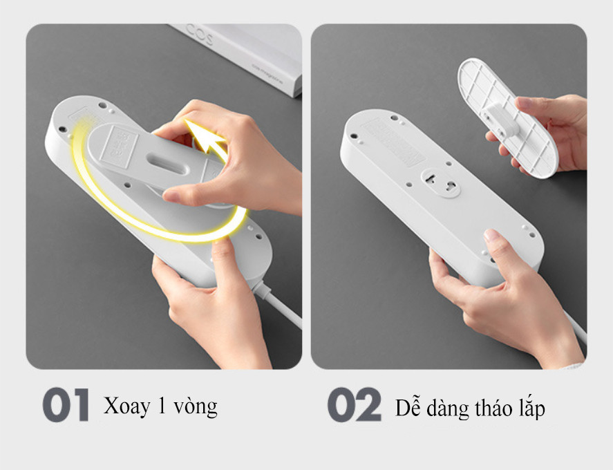Mô tả Ổ Cắm Điện Đa Năng Thông Minh Energy Green Lighting OD-3398 - Chuẩn Sạc An Toàn Chống Giật - BH 1 Năm - 6