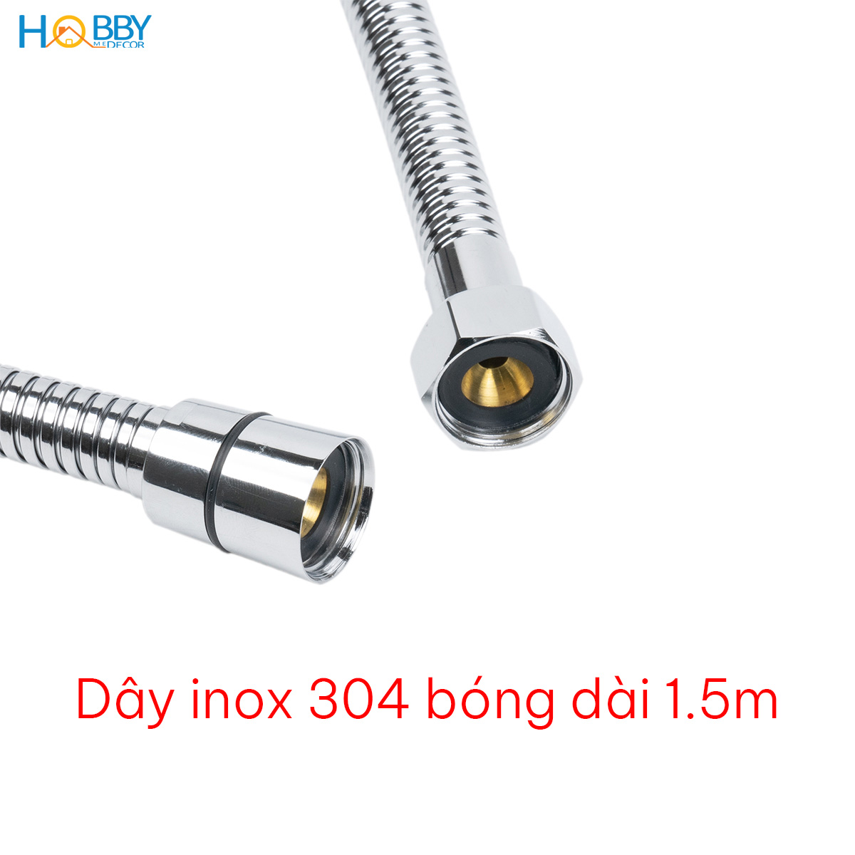 Mô tả Vòi xịt rửa vệ sinh inox 304 bóng dây cấp 1.5m Hobby home decor VSR10 - 5