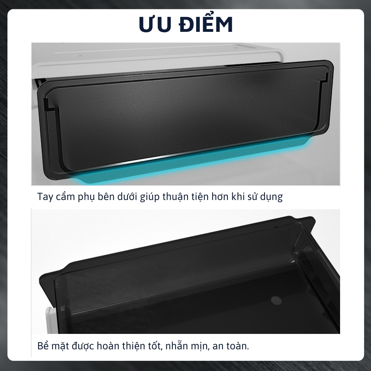 Mô tả Ngăn kéo đa năng DandiHome dán dưới mặt bàn làm việc và tủ bếp - 5