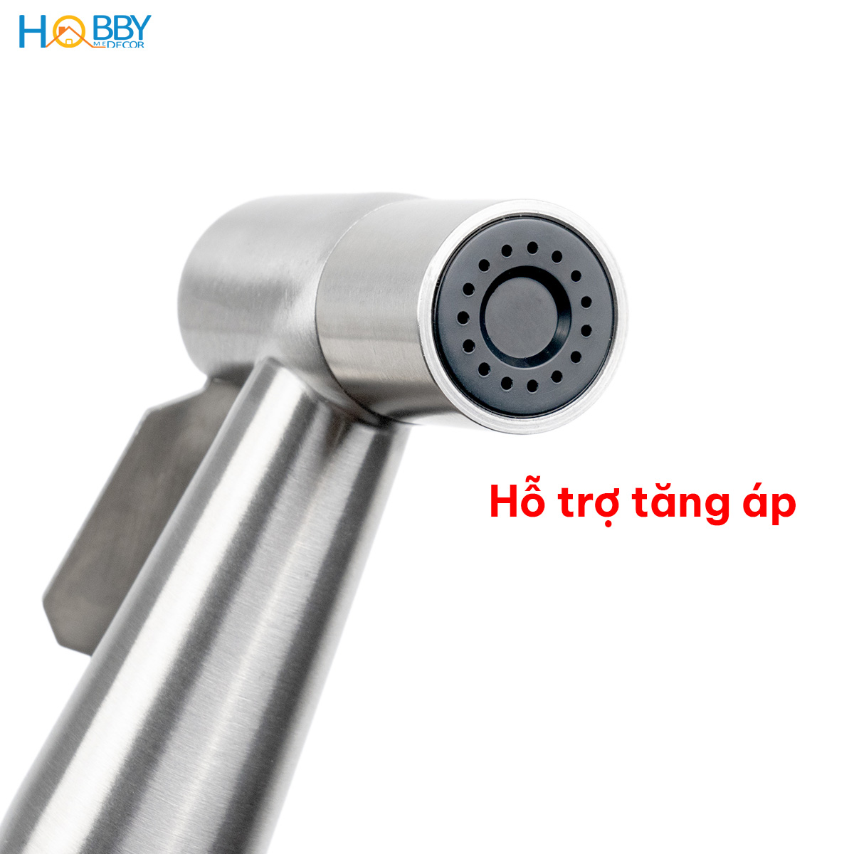 Mô tả Bộ vòi xịt vệ sinh rửa toilet inox 304 tăng áp Hobby home decor VSR1 - 3