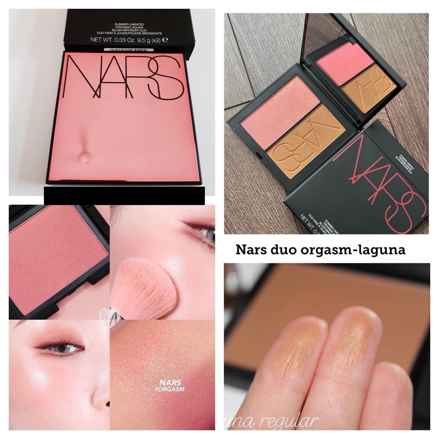 NARS Summer Unrated Blush/Bronzer hot Duo x2