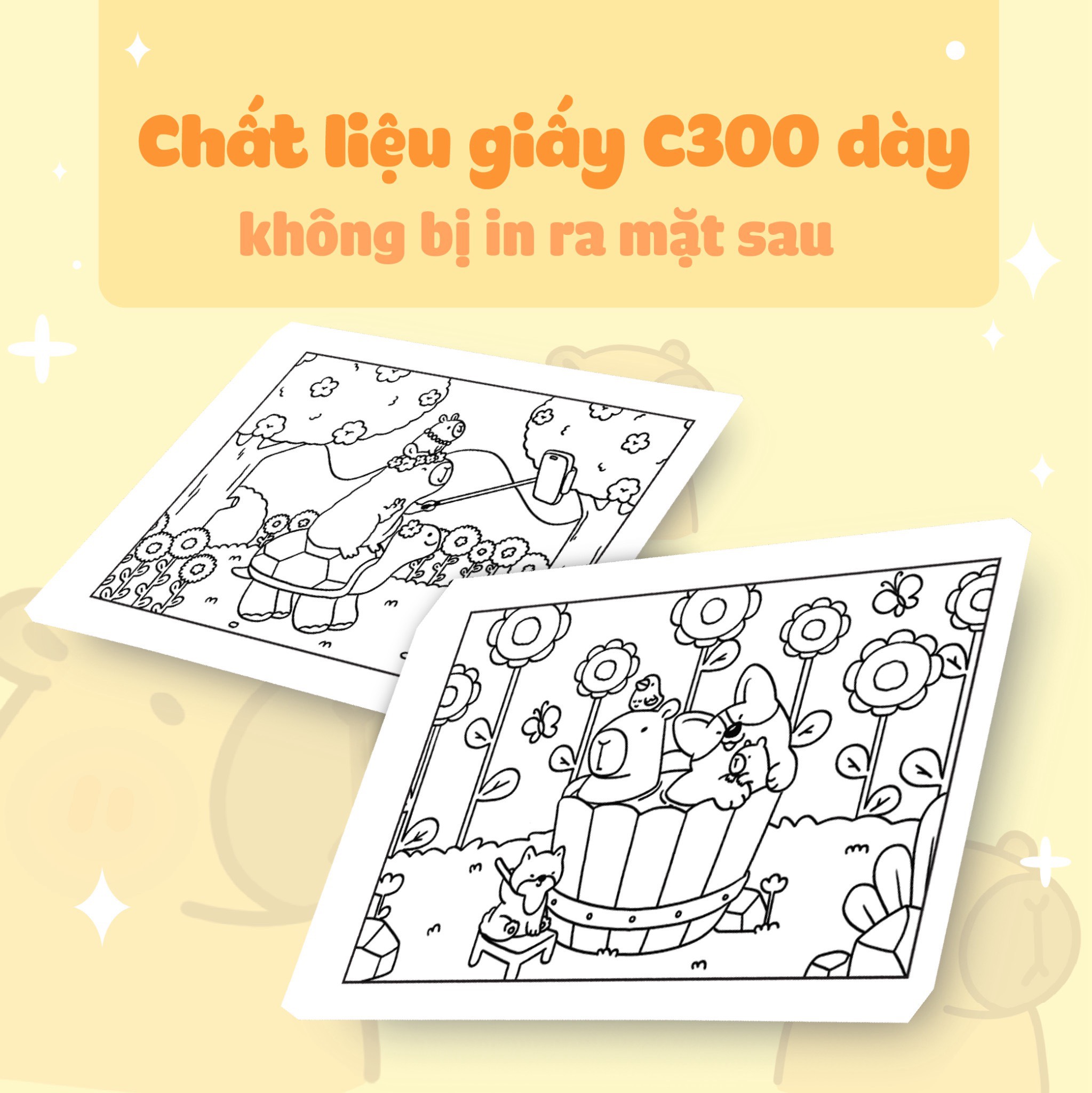 Mô tả Sách Tô Màu Capy và những người bạn - 4