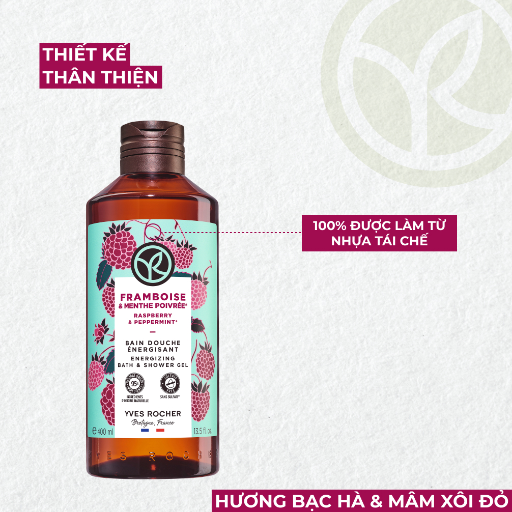 Thành phần sữa tắm Yves Rocher