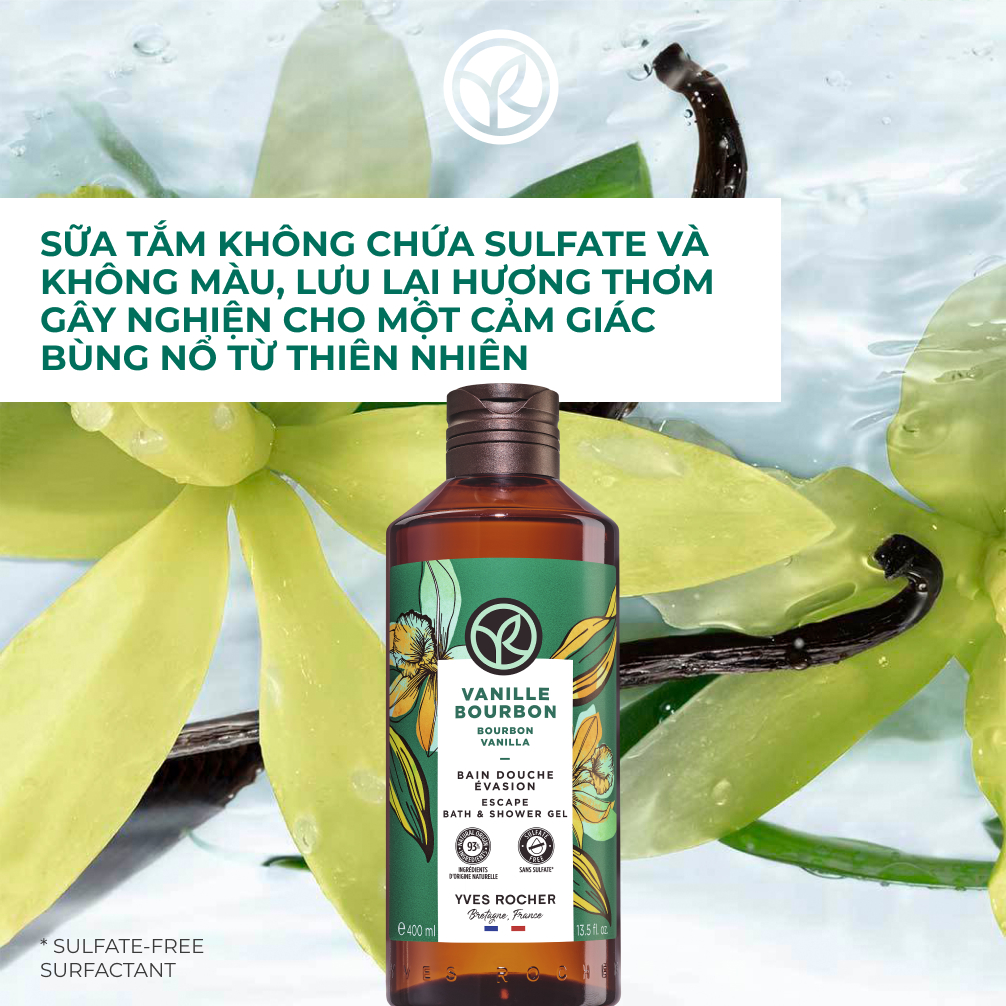 Sữa tắm Yves Rocher hương Vani