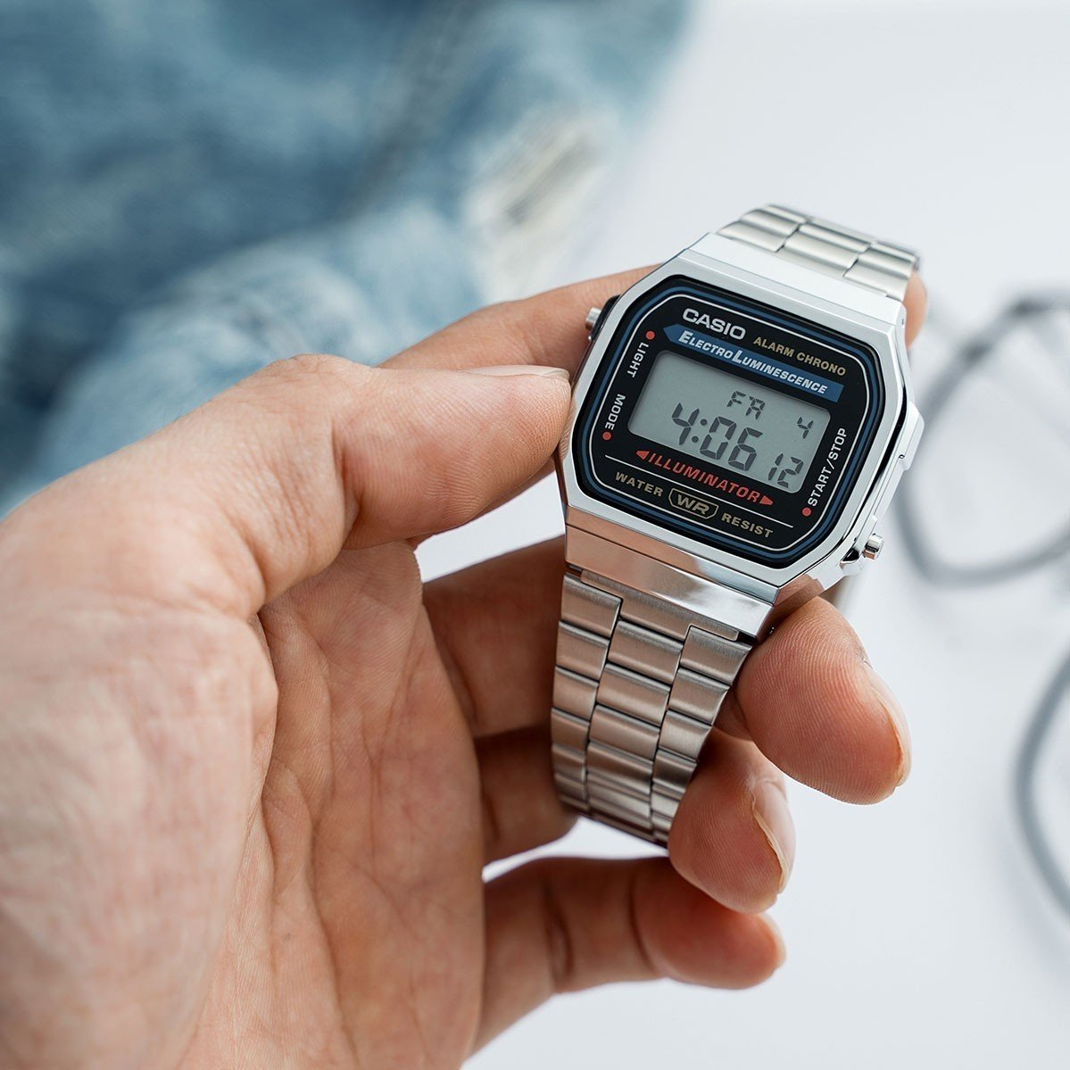 A168wa Reloj Casio Price Casio Illuminator Casio 168 Wa ᐈ Buy