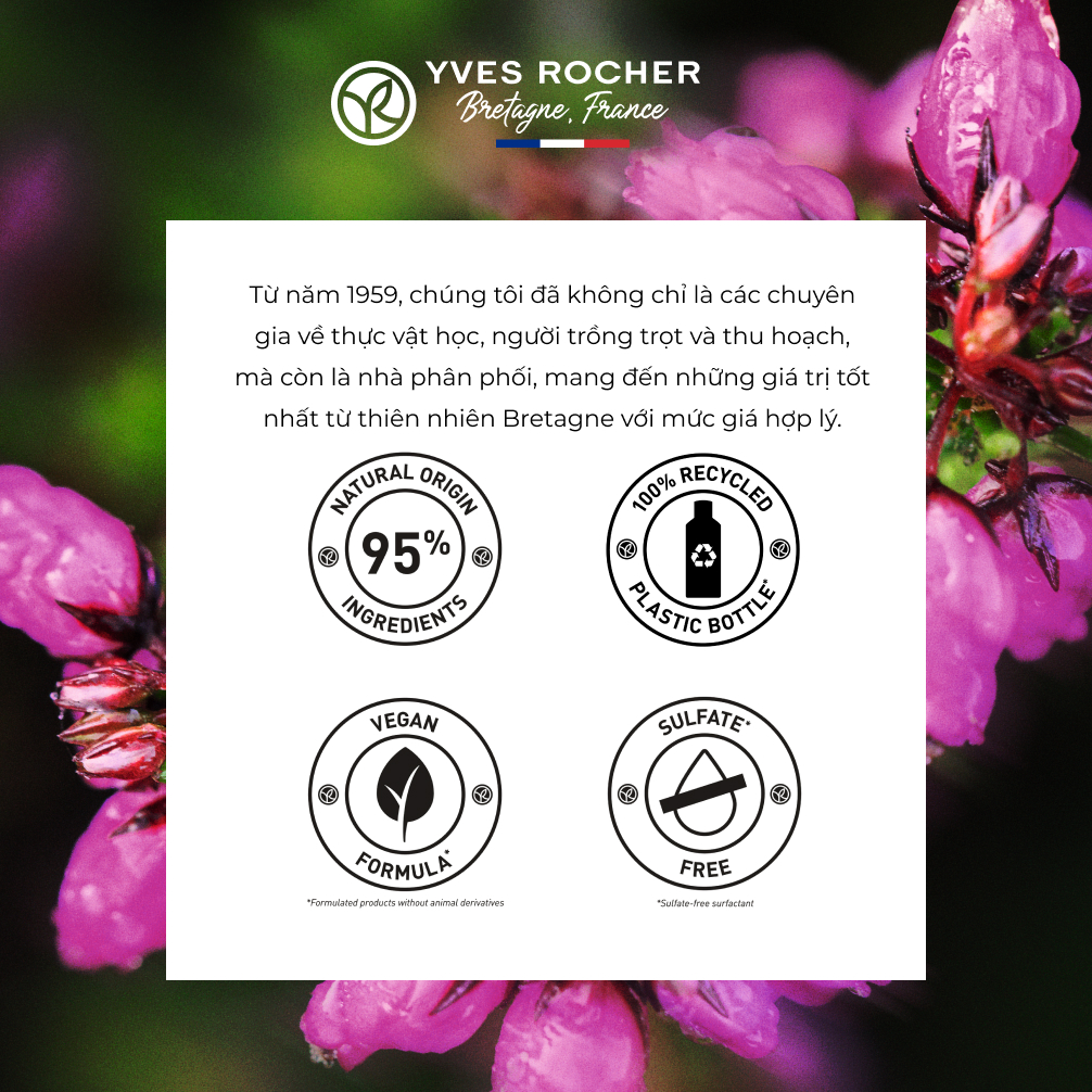 Cam kết của Yves Rocher