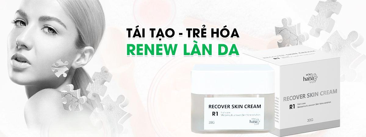 Mô tả Kem Dưỡng Tái Tạo Da RIORI HANA RECOVER SKIN CREAM R1 30g - 1