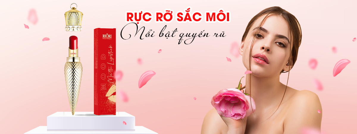 Mô tả Son Sáp Dưỡng Mềm Mịn RIORI HANA - MOOD MATTE LIPSTICK 4.5g - 1