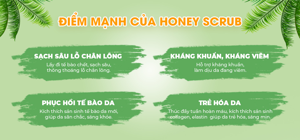 Mô tả Tẩy Tế Bào Chết Mật Ong RIORI HANA HONEY SCRUB 120g - 3
