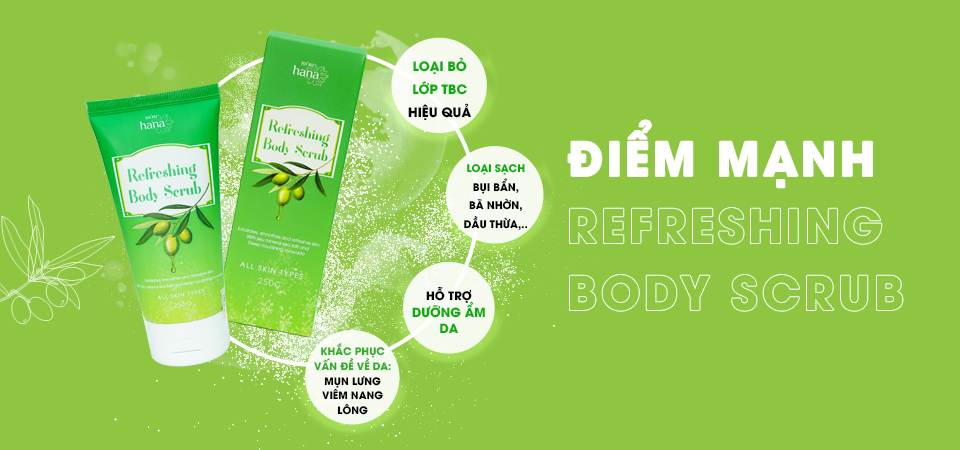 Mô tả Muối Tẩy Tế Bào Chết RIORI HANA REFRESHING BODY SCRUB 250g (Mẫu Mới) - 4