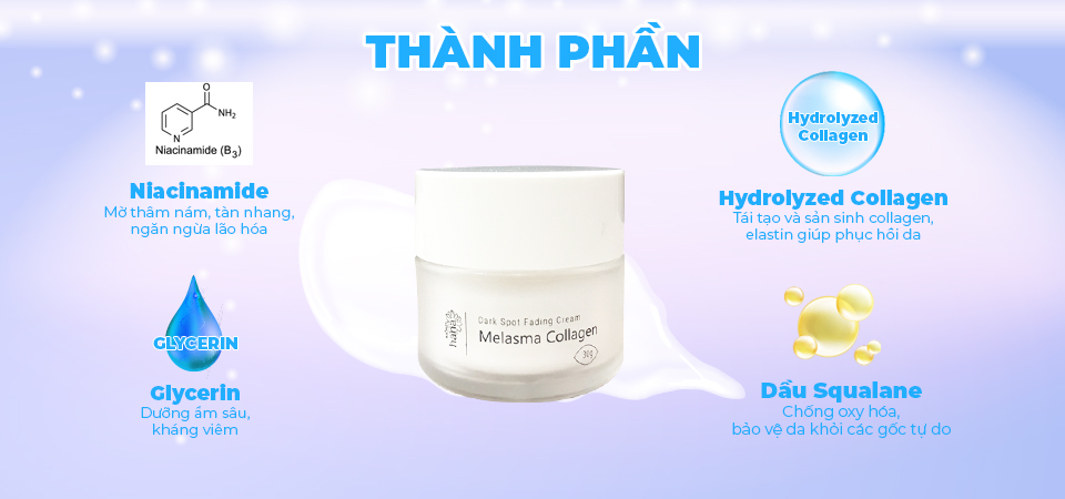 Mô tả Kem Ngừa Nám RIORI HANA MELASMA COLLAGEN CREAM 30g (Mới) - 2
