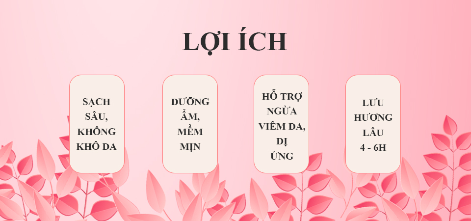 Mô tả Sữa Tắm Hoa Hồng Dạng Gel RIORI - Rose Gel Shower Lưu Hương Lâu - 2