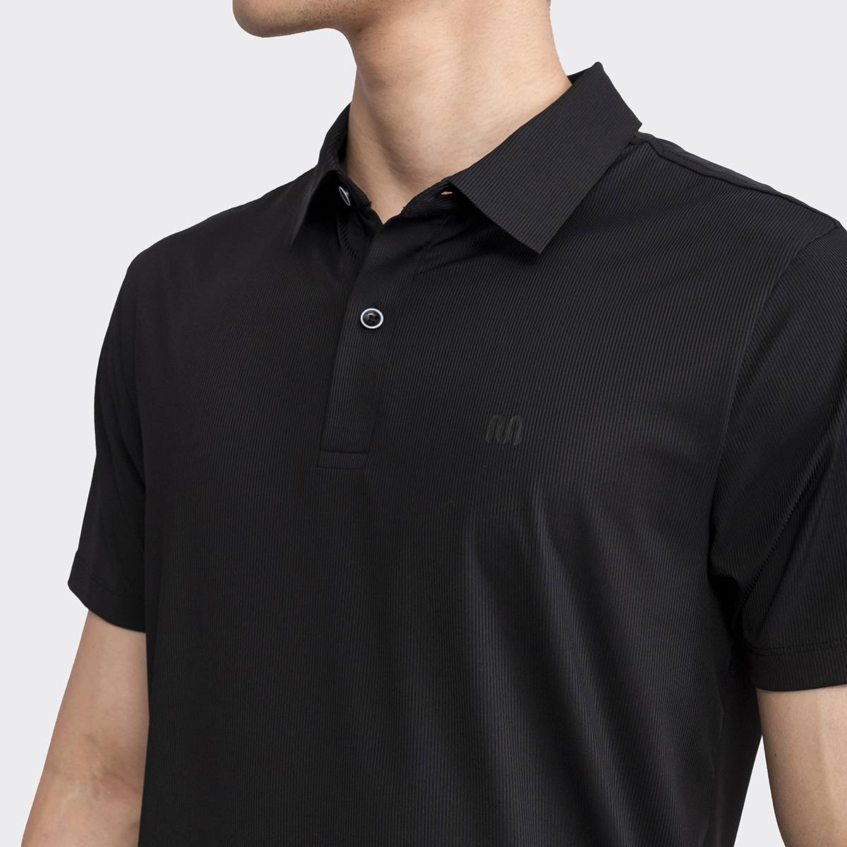 Mô tả Áo polo nam INSIDEMEN trơn công sở dáng regular fit vải cá sấu cotton cao cấp ngắn tay cực sang trọng IPS050S3 - 6