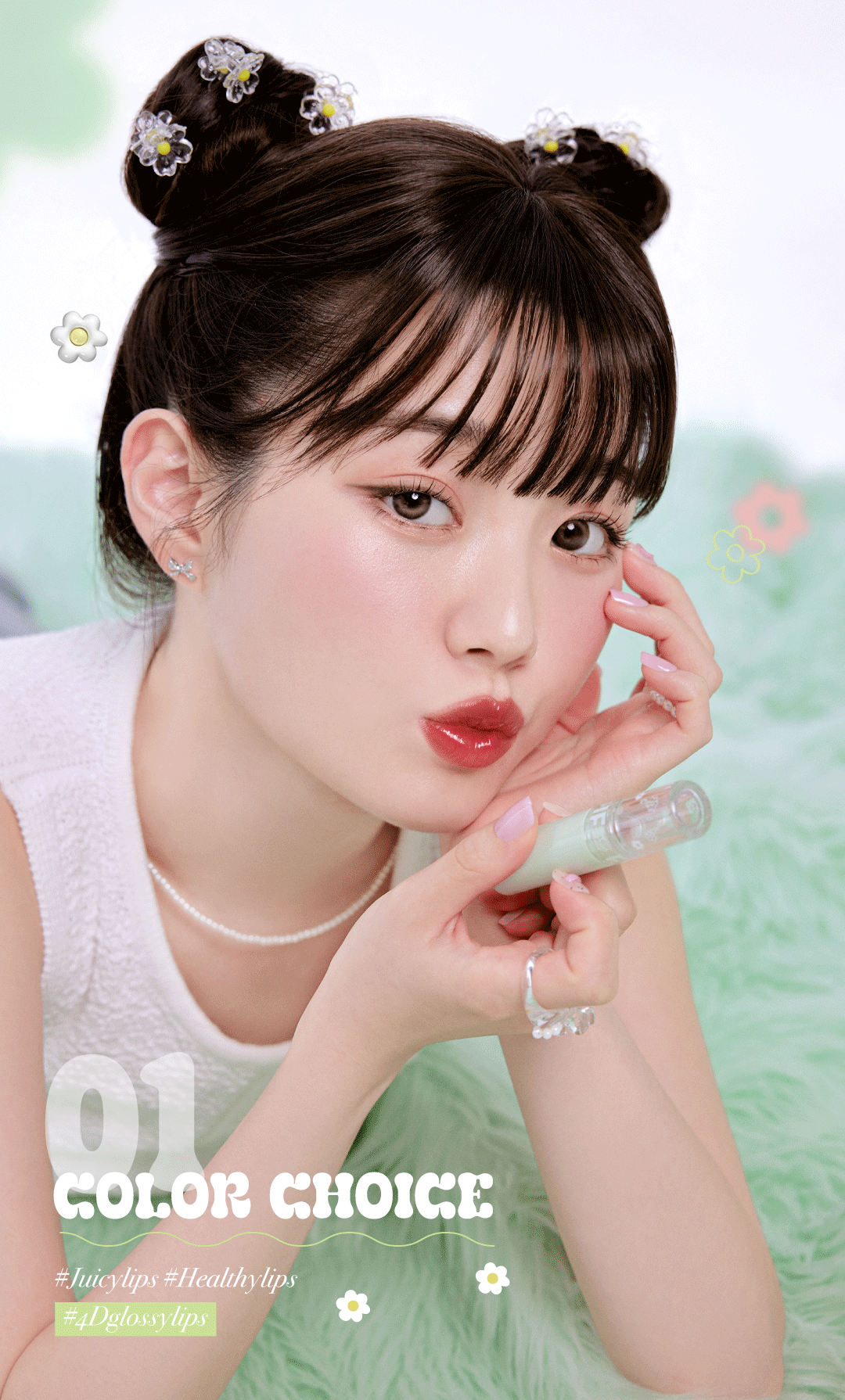Mô tả [Ver 2] Son Tint Bóng Thuần Chay, Ẩm Mọng, Bền Màu FOIF Juicy Fit Tint 3g - 3