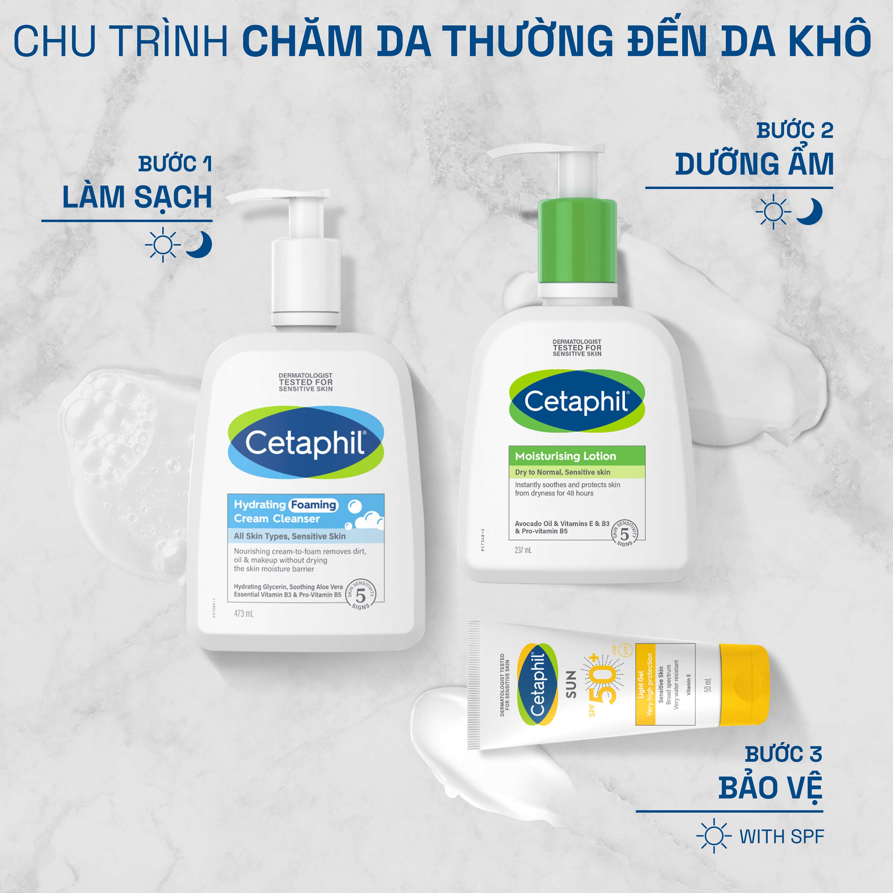 Mô tả Sữa dưỡng ẩm dịu lành cho da nhạy cảm CETAPHIL MOISTURIZING LOTION 237ML - 7