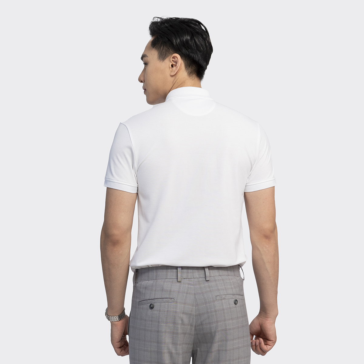 Mô tả Áo Polo Nam INSIDEMEN Tay Ngắn Họa Tiết SlimFit Thoáng Khí Làm Mát Tự Nhiên Nhiều Màu IPS006S3 - 3