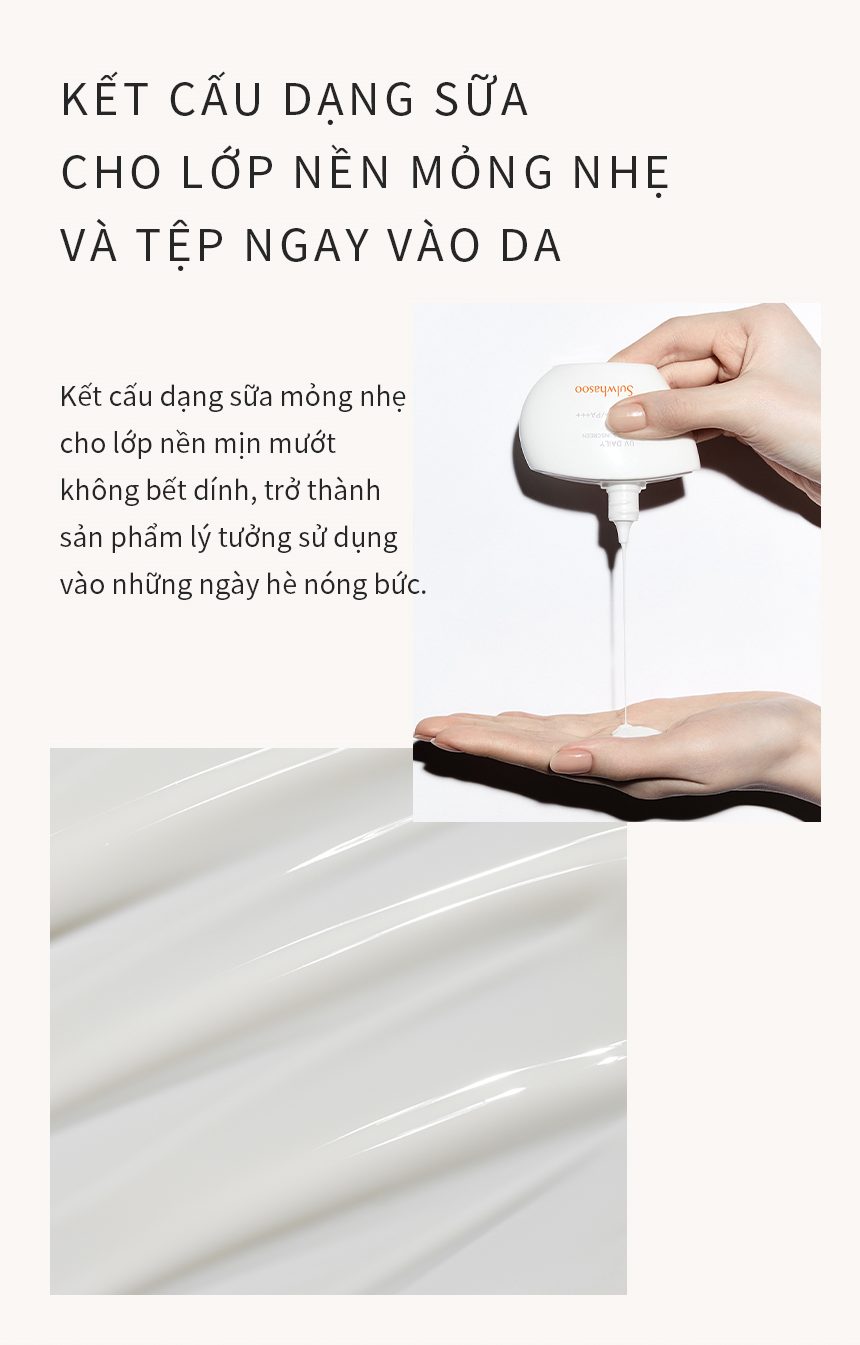 Mô tả Sữa Chống Nắng Kiềm Dầu Kháng Nước Sulwhasoo UV Daily Fluid Sunscreen 50ML - 8
