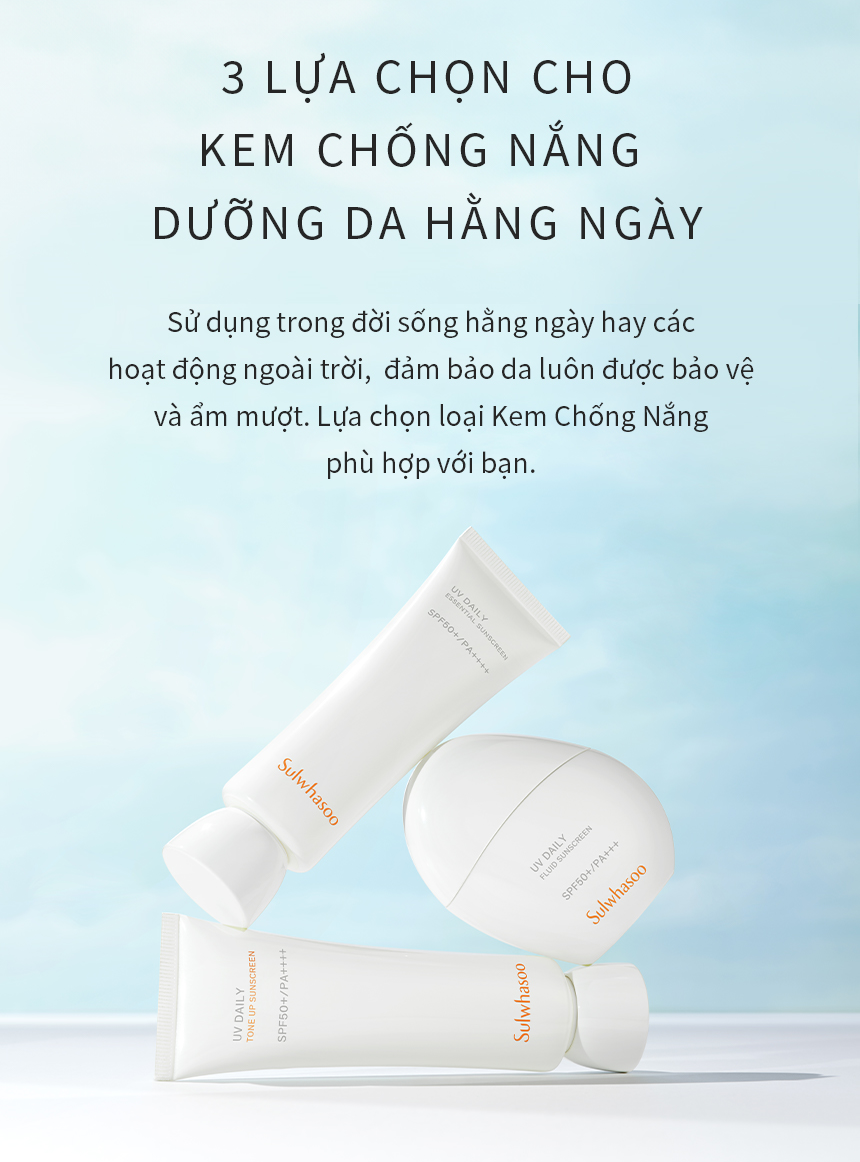 Mô tả Sữa Chống Nắng Kiềm Dầu Kháng Nước Sulwhasoo UV Daily Fluid Sunscreen 50ML - 9