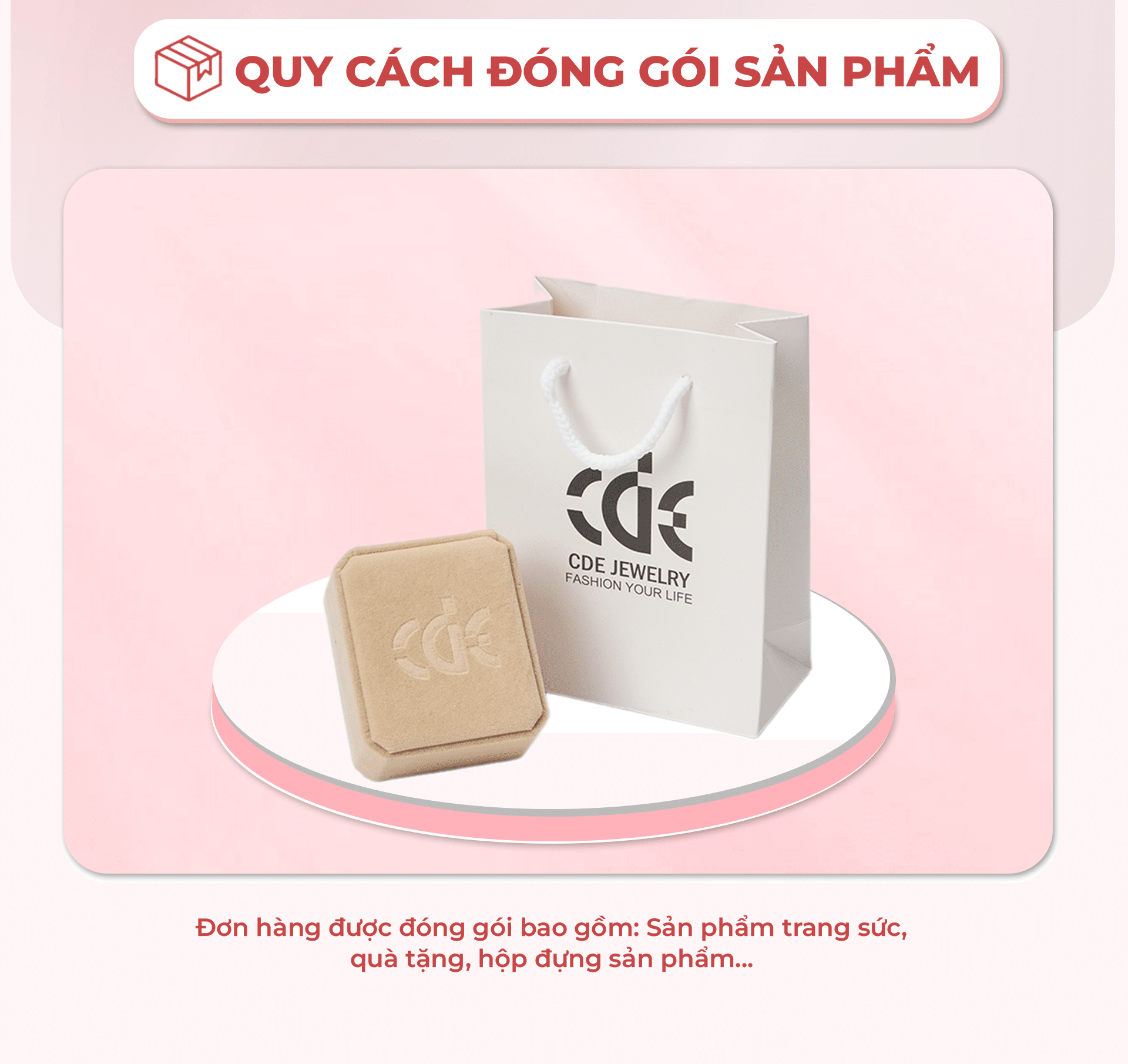 Mô tả Dây chuyền bạc nữ CDE Lucky Four Leaf Necklace Silver CDE6385SV - 6