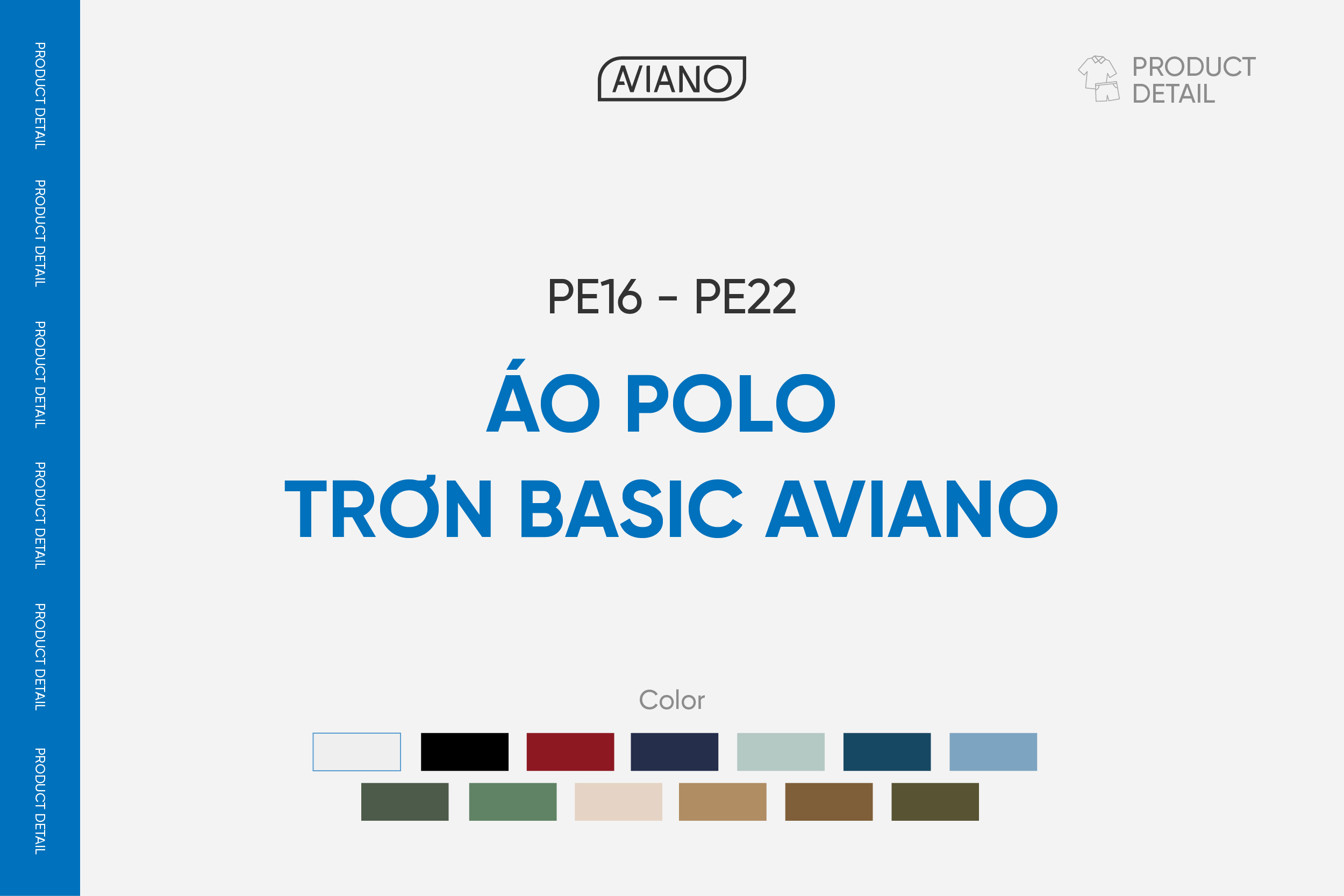 Mô tả Áo Polo Nam AVIANO Trơn Nhiều Màu Basic Thanh Lịch,Chất Liệu Poly Cao Cấp Thoáng Khí Thấm Hút Mồ Hôi - 1