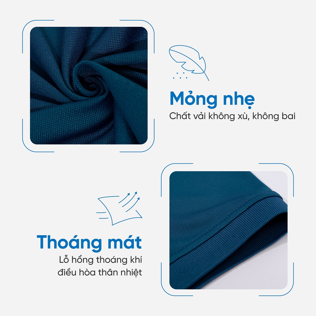 Mô tả Áo Polo Nam AVIANO Trơn Nhiều Màu Basic Thanh Lịch,Chất Liệu Poly Cao Cấp Thoáng Khí Thấm Hút Mồ Hôi - 4