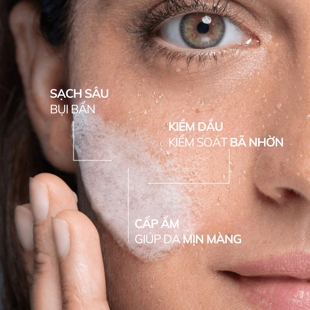 Mô tả Dầu Gel Rửa Mặt Compliment No Problem Ngăn Ngừa Mụn Sạch Sâu 150ml - 8