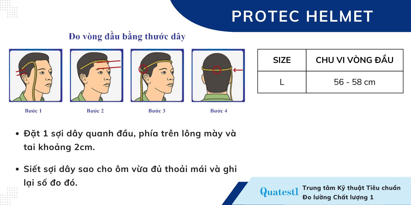 Mô tả Nón bảo hiểm nửa đầu Protec Rosa RLW, phối màu thời trang, cao cấp, an toàn - Size L - 2