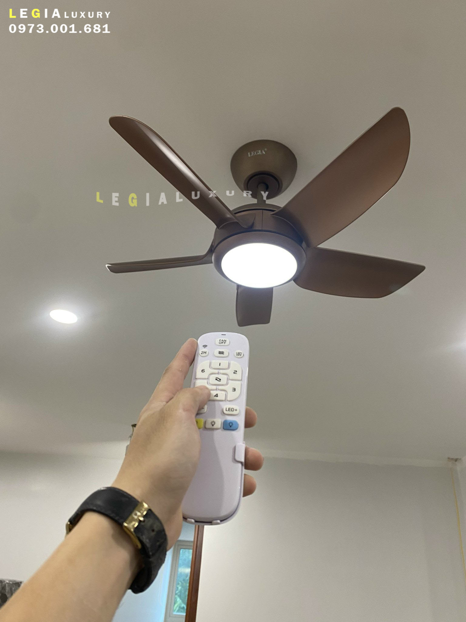 Mô tả Quạt Trần Mini Cao Cấp | Quạt Trần Chung Cư | Chạy Êm Không Tiếng Động , Tiêu Chuẩn CE xuất Châu Âu - 7