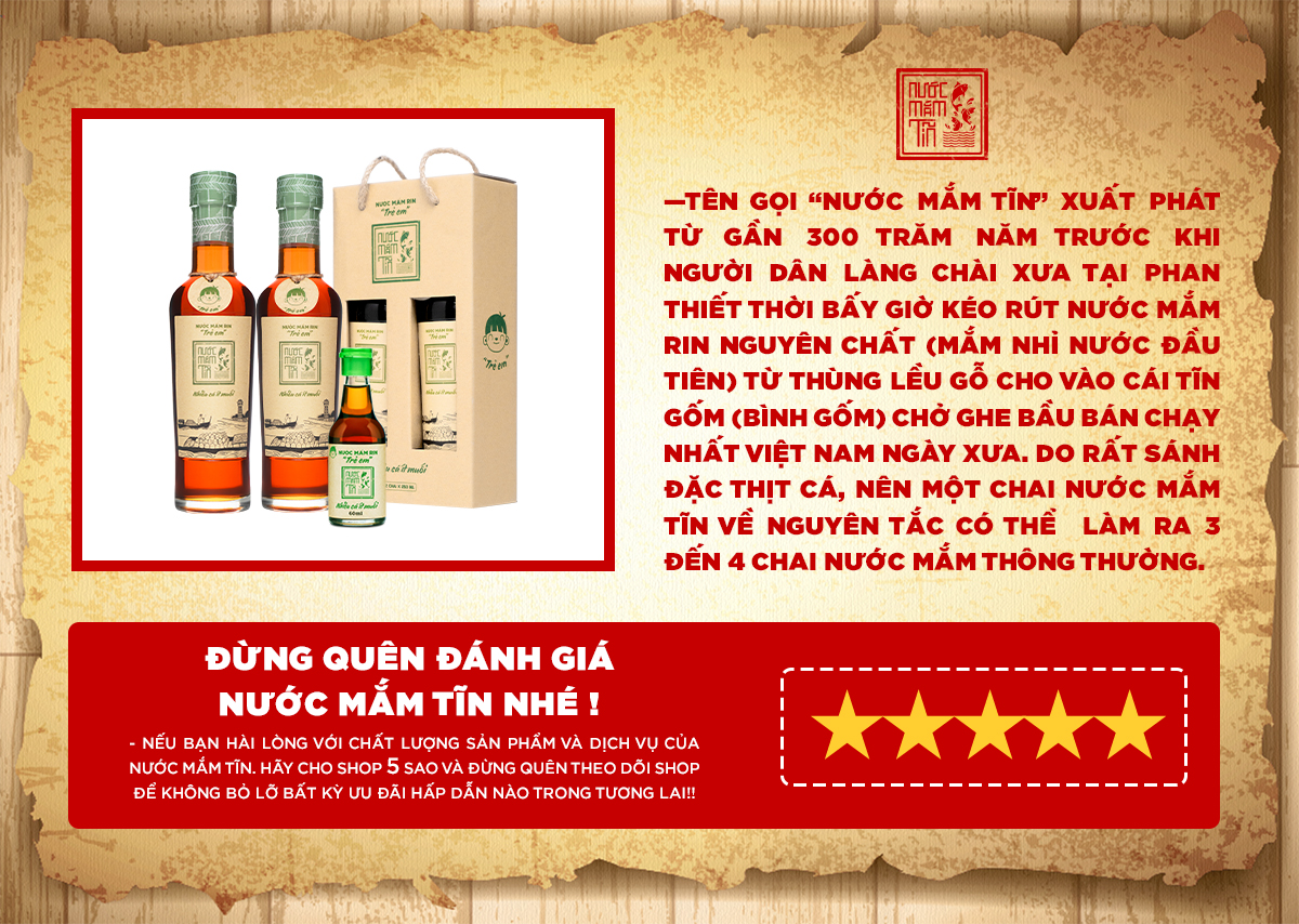 Mô tả Nước mắm Cá Cơm Than Làng Chài Xưa cho bé ăn dặm từ 6 Tháng Tuổi an toàn, nhiều cá ít muối vitamin 60ml/chai - 5