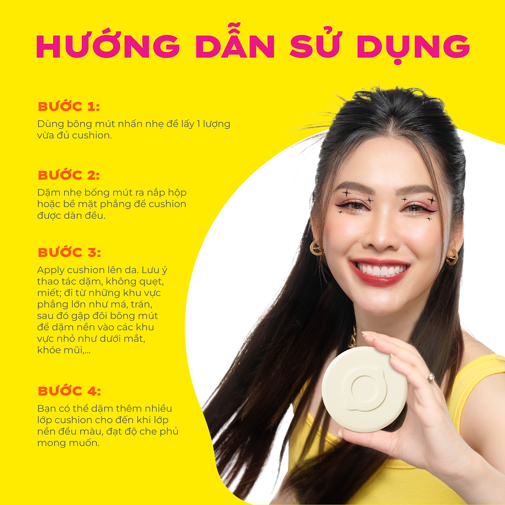 Mô tả Phấn nước LEMONADE Matte Addict Cushion 15g - 5
