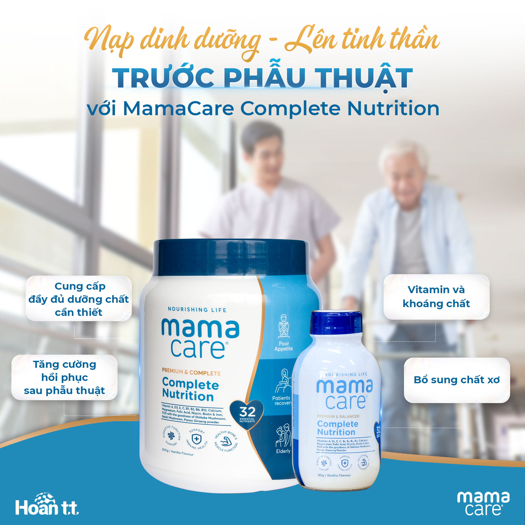 Mô tả Sữa Dinh Dưỡng Mama Care Complete Nutrition - Sữa Bột Bổ Sung 32 Loại Vitamin Và Khoáng Chất - 2