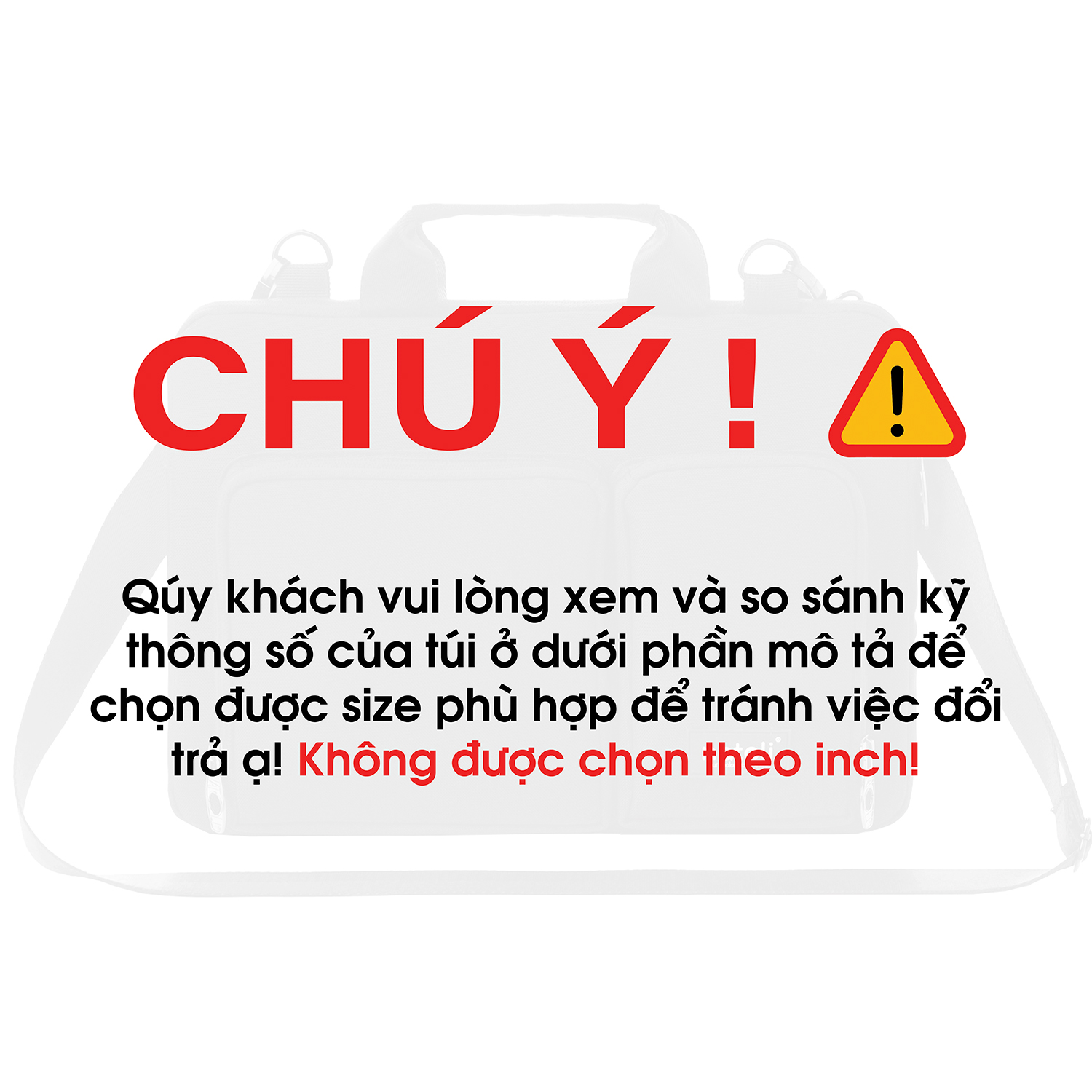 Túi đựng laptop Natoli - Nhiều ngăn phụ kiện