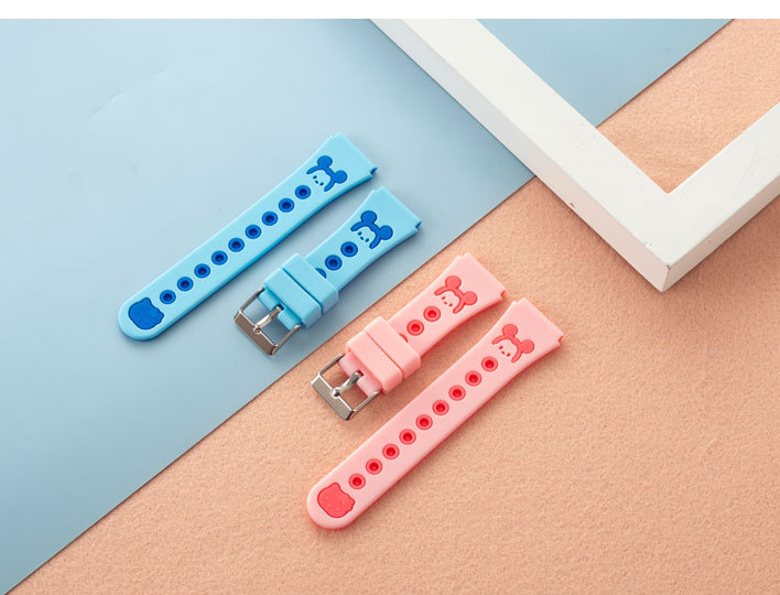 Dây đeo đồng hồ Valdus Silicone 20mm - Cận cảnh chất liệu
