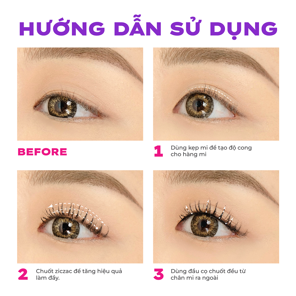 Mô tả Chuốt mi LEMONADE SuperNatural Mascara 7.5g - 4