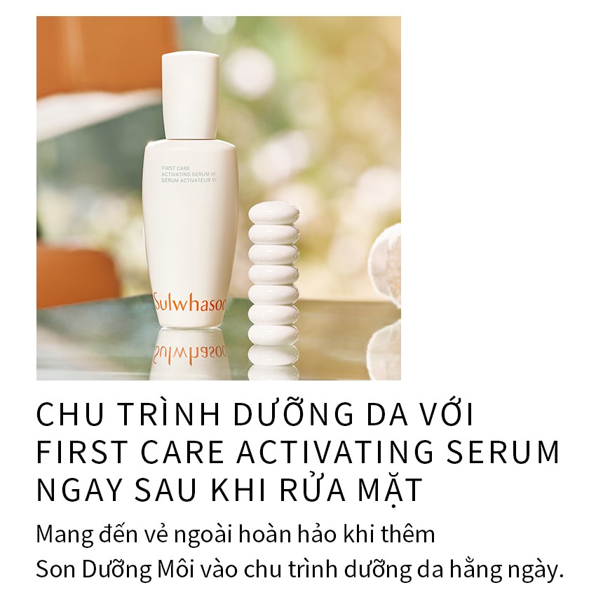 Mô tả Son Dưỡng Làm Mờ Nếp Nhăn Môi Sulwhasoo Glowing Lip Balm 3G - 8