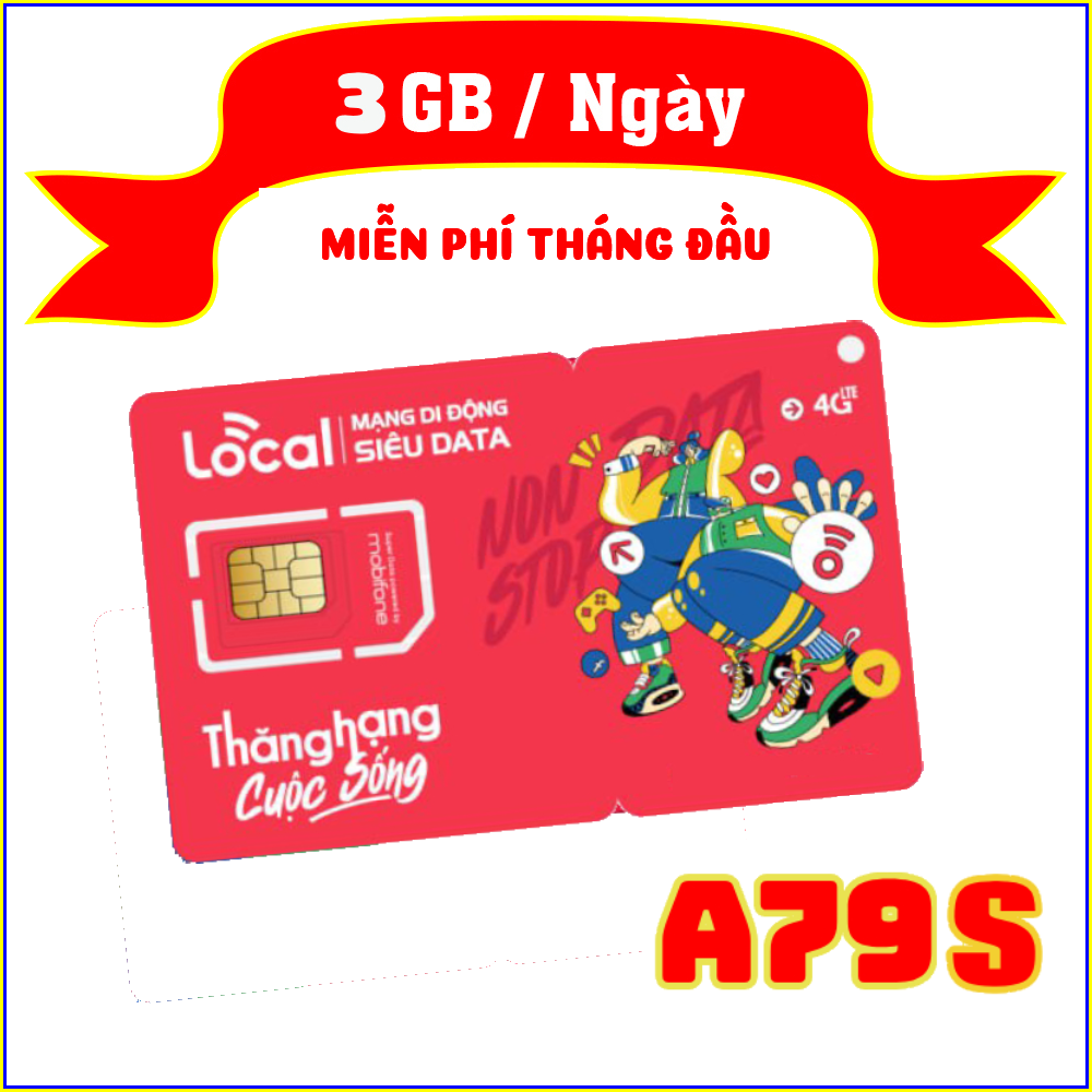 Mô tả Sim Local Mobifone A0 - A69 - A79 - A119 DATA TỐC ĐỘ CAO, Đk Được Gói Dài Kì - 1