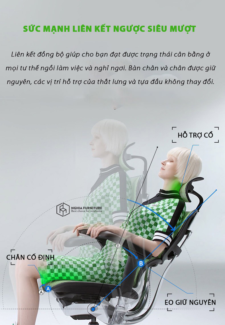 Khung ghế Ergohuman Elite 02