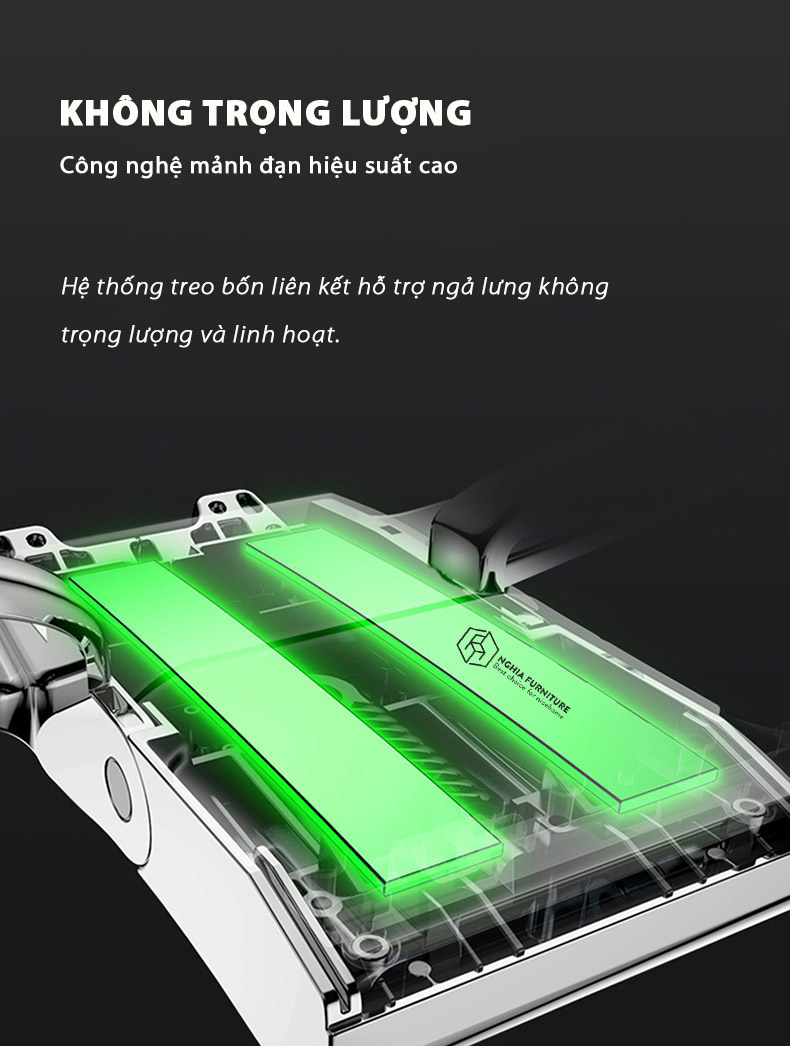 Chân ghế Ergohuman Elite 02