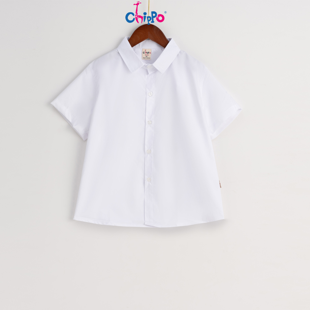 Mô tả Áo sơ mi đi học Chippo cho bé trai từ 7-12 Tuổi (21-40Kg) - 1