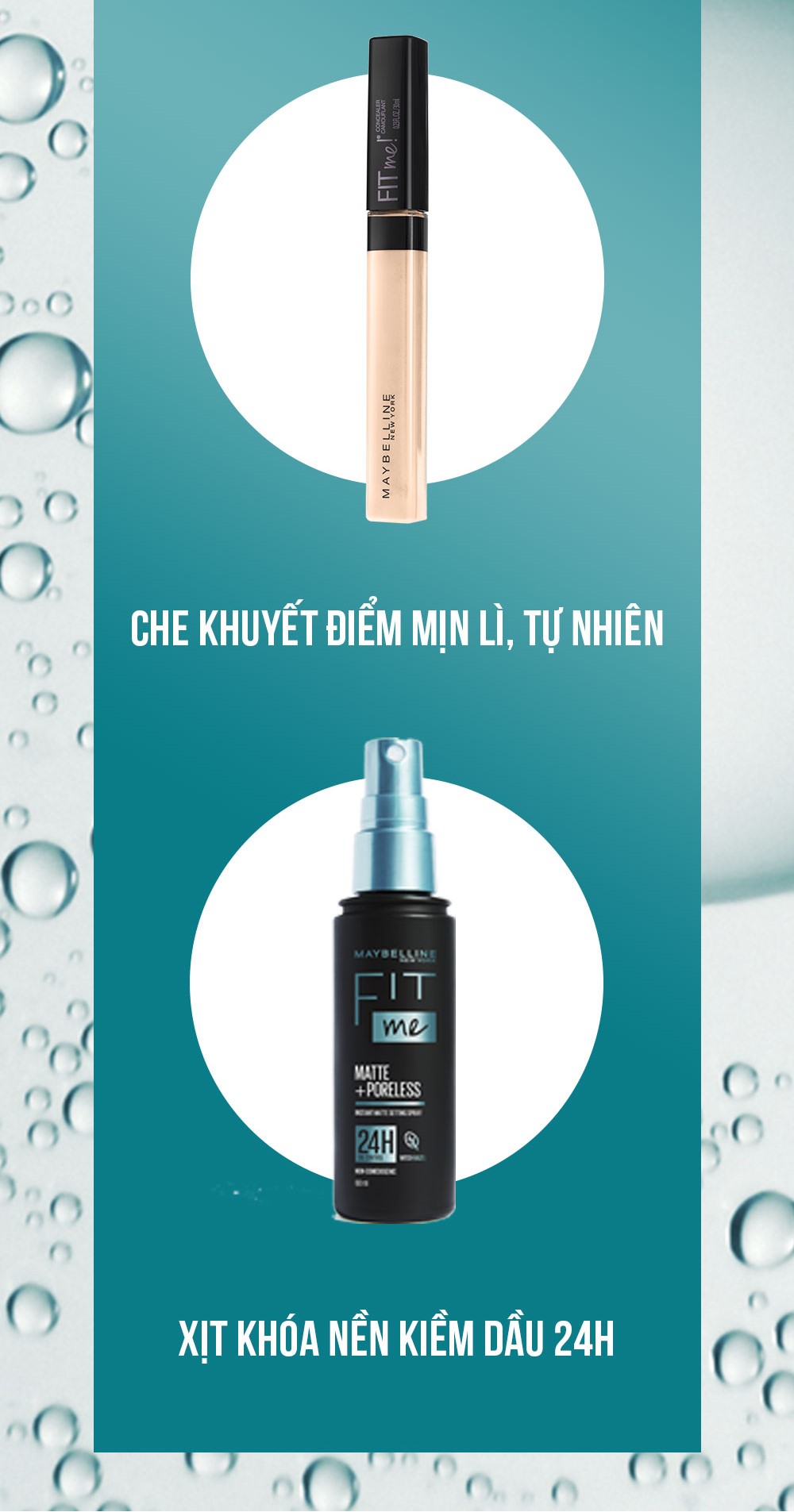 Mô tả Xịt cố định lớp trang điểm FIT ME MATTE+PORELESS INSTANT MATTE SETTING SPRAY MAYBELLINE NEW YORK - 6