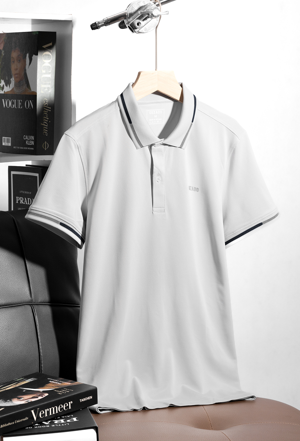 Áo Polo GUZADO Coolmax Cá Sấu - Chi Tiết