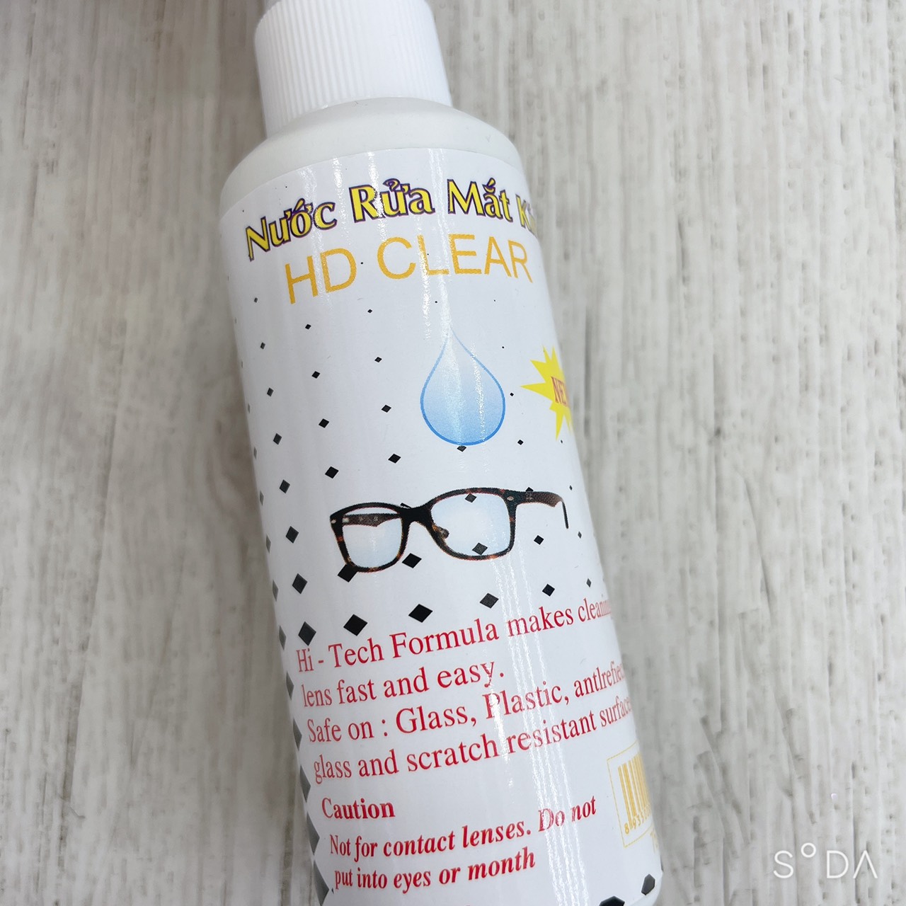 Mô tả Nước Rửa, Xịt Vệ Sinh Kính Chuyên Dụng Chai Nhựa 60ml SHADY - 2