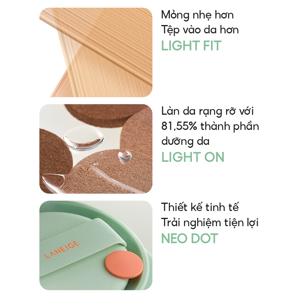 Mô tả Phấn Nước Che Phủ Mịn Lì 50H Laneige Neo Cushion Matte 15g - 3