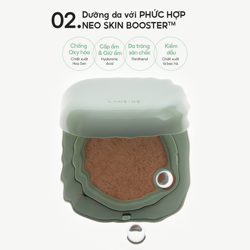 Mô tả Phấn Nước Che Phủ Mịn Lì 50H Laneige Neo Cushion Matte 15g - 6
