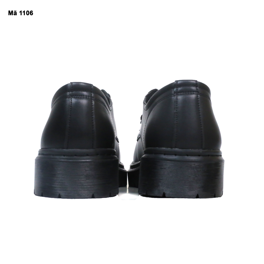 Mô tả Giày Chunky Derby INICHI G1106 da lì chống gãy, đế cao thời trang - 7