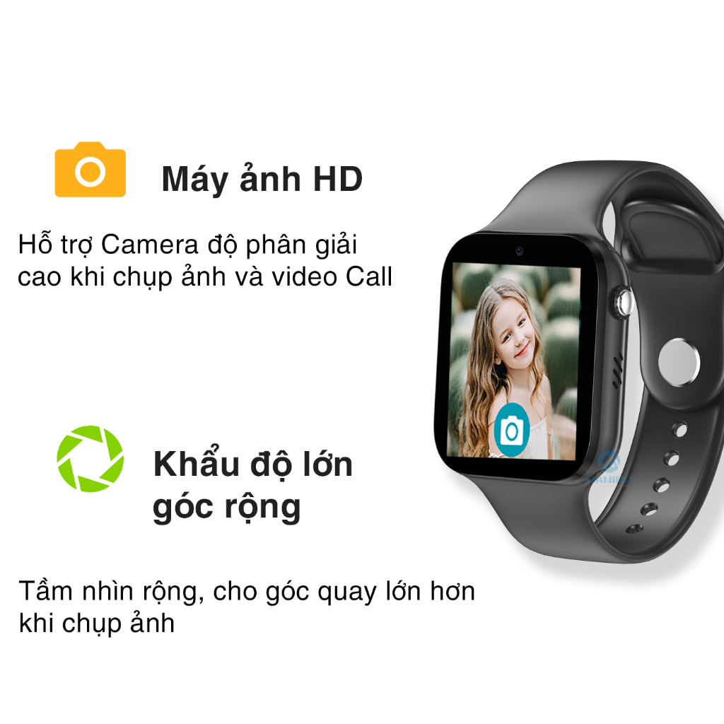 Mô tả Đồng hồ thông minh Geyan X718S Lắp sim 4G nghe gọi Định vị Chống nước PX7 BH 1 đổi 1 trong 1 năm - 10