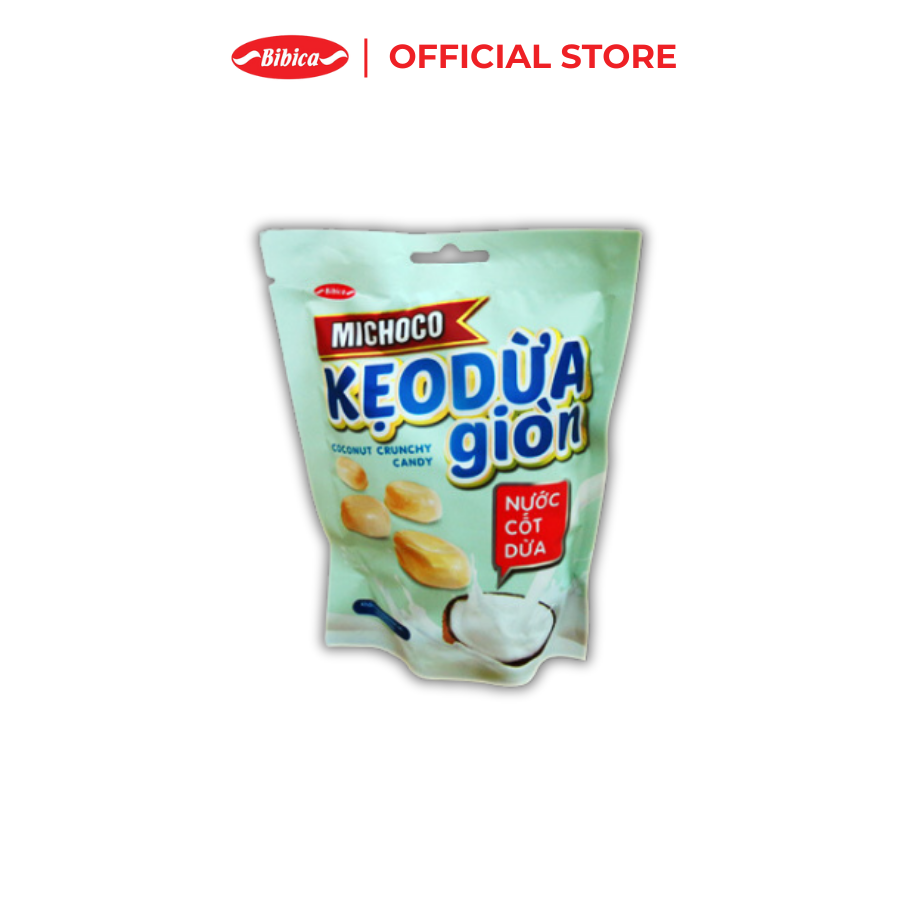 Mô tả Kẹo Michoco Dừa Giòn Nước Cốt Dừa Bibica 100g - 1