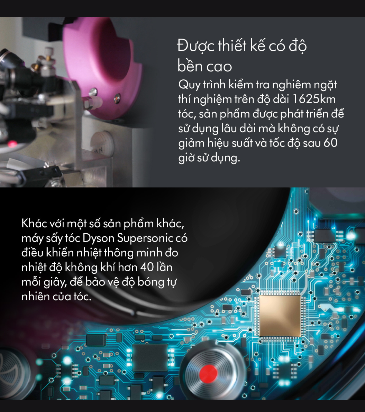Mô tả Máy sấy tóc Dyson Supersonic ™ HD16 Nural (Ceramic Patina Topaz) - 10